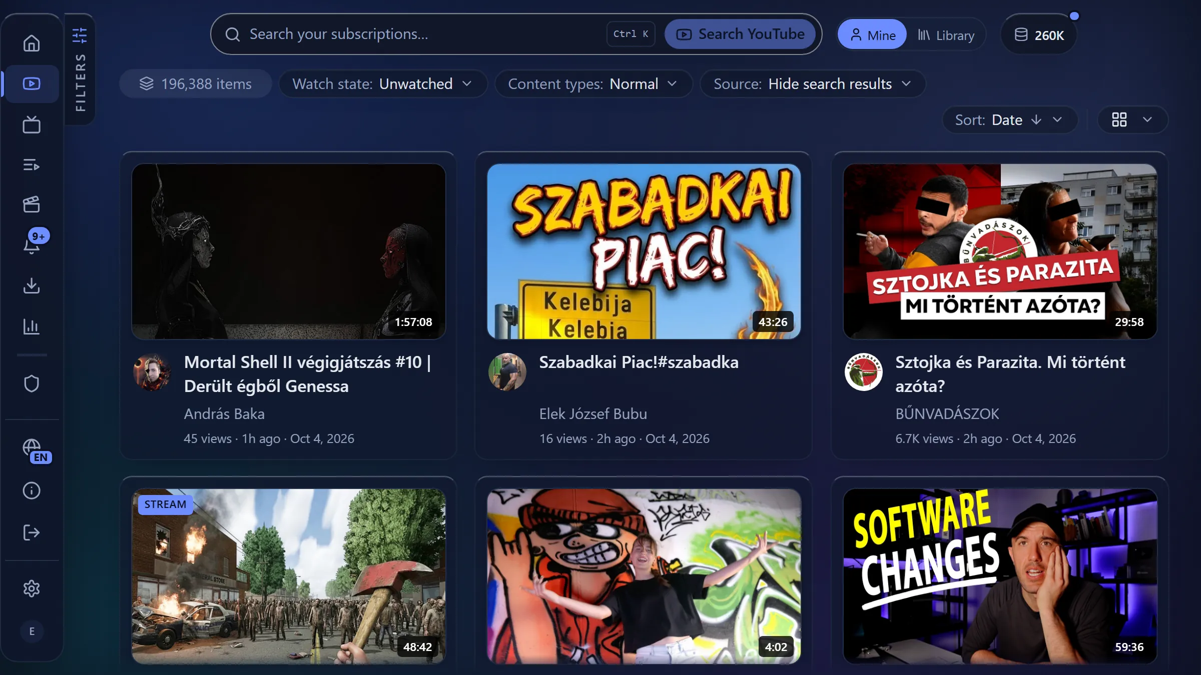 Siftlode feed